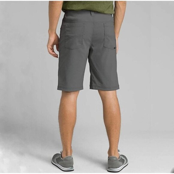 NWT Prana Men's Brion 11 inch Short in Charcoal - Size 42 - Picture 9 of 9